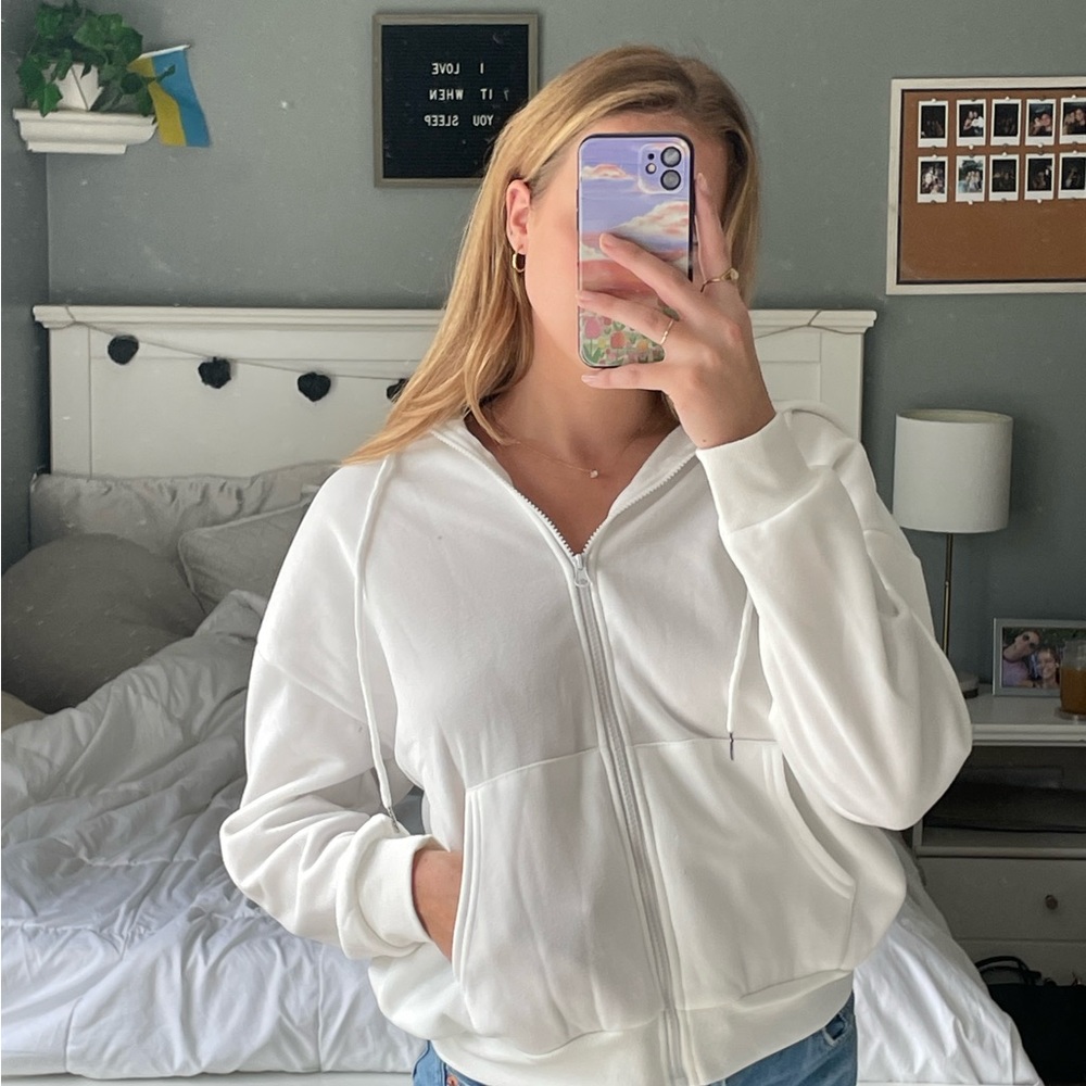 Zip up hoodie